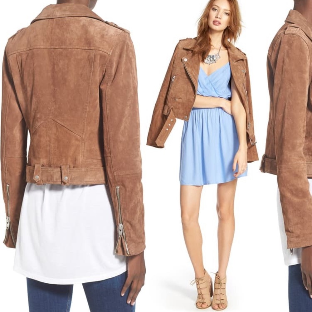 Blank NYC suede moto jacket - Picture 3 of 10